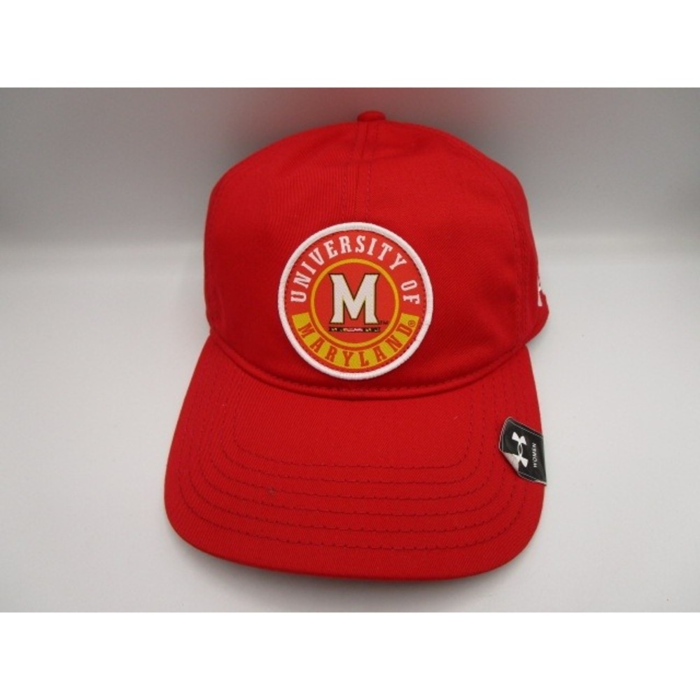 Under Armour University of Maryland Terrapins Red Women's Hat Cap Adjustable
